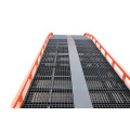 NIULI 6 Ton /8Ton/ 10Ton /15Ton/16Ton capacity dock leveles lift dock ramp mobile steel yard ramp fork lift loading ramp